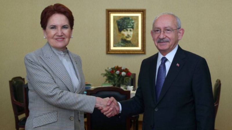 Meral Akşener, Kemal Kılıçdaroğlu'nu ziyaret etti