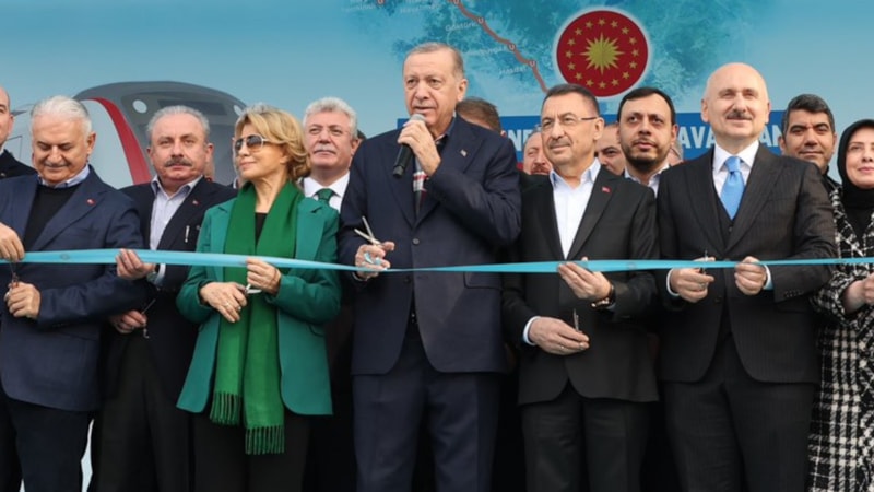 Tansu Çiller, İstanbul Havalimanı metro açılışına katıldı