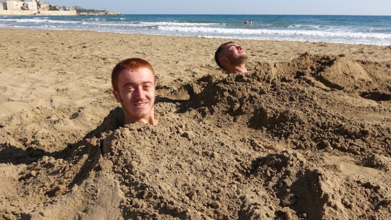 Mersin’de deniz ve kum keyfi