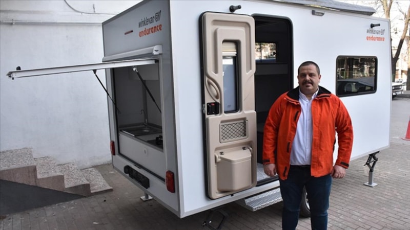 Bursa'da doğa meraklısı tekniker, karavan üreticisi oldu