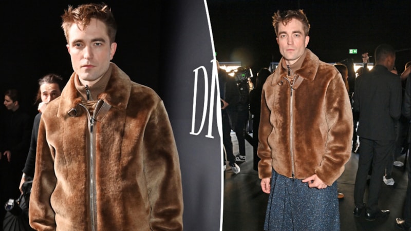 Robert Pattinson, etek giydi
