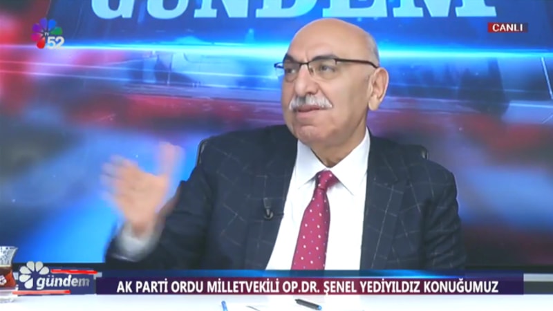 AK Parti Ordu Milletvekili Şenel Yediyıldız'ın tartışılan sözleri