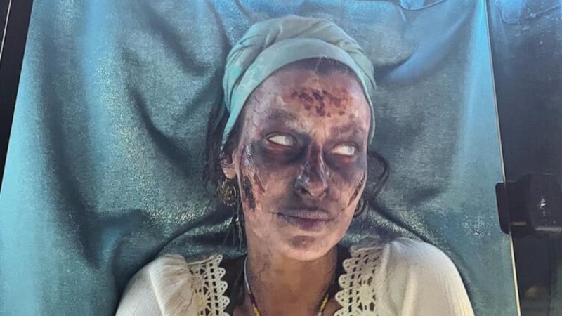 Müjde Uzman, şeytan çıkarma seansında