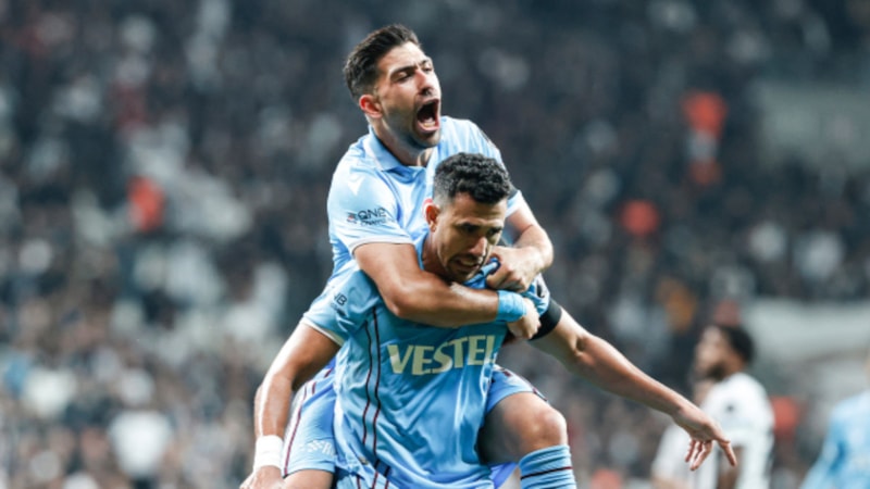 Trabzonspor'un golcüleri Bakasetas ve Trezeguet oldu