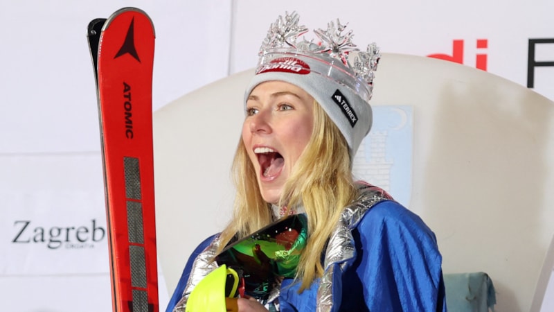 Mikaela Shiffrin, tarihe geçti