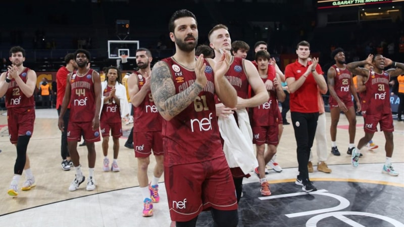 Galatasaray'ın basket maçında 