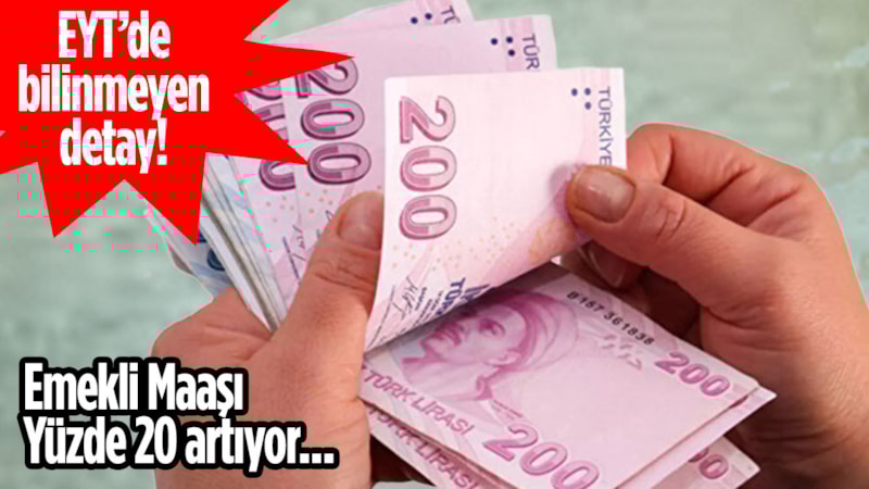 Yüksek emekli maaşı almanın formülü: Yüzde 20’ye kadar yükseltiyor! EYT’de bunu yaparsanız…