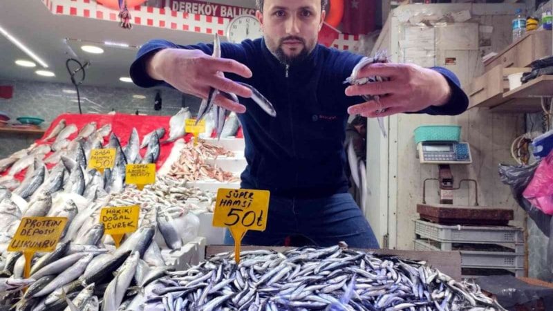 Havaların soğuması balık tezgahlarına yansıdı