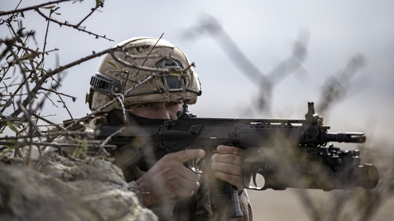 Yunanistan'dan ülkeye girmeye çalışan 8 kişi yakalandı