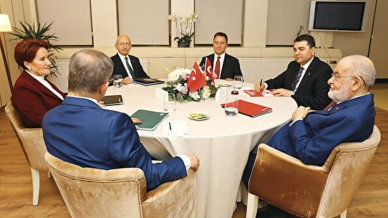 6'lı masa bugün toplanıyor