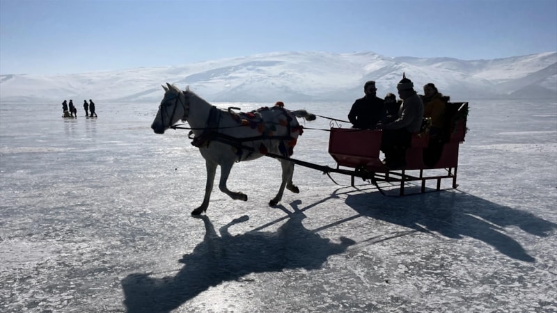 Ardahan'da dondurucu soğuk: Eksi 25 derece