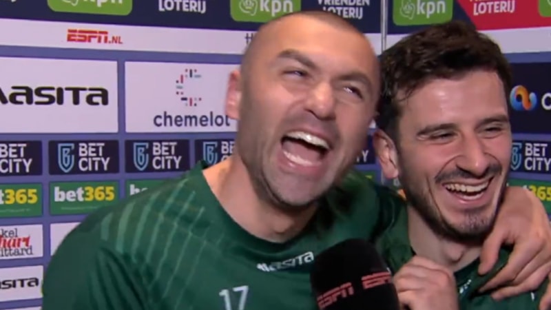 Burak Yılmaz'dan maç sonu İngilizce röportaj