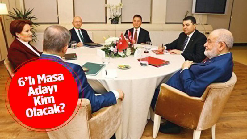 6’lı masa cumhurbaşkanı adayı kim? Altılı masa adayı ne zaman açıklanacak?