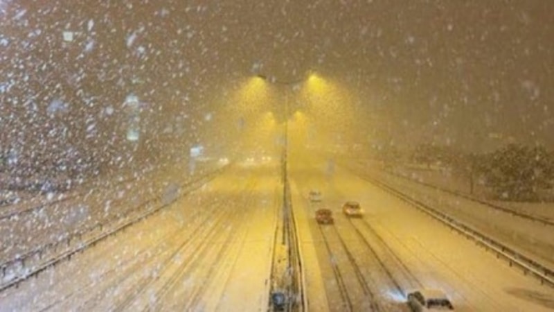 Ankara’da kar yağışı etkili oldu