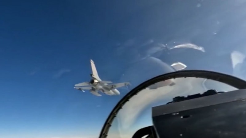 MSB, F-16'ların eğitim uçuşunu paylaştı