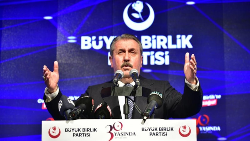 Mustafa Destici: Safımız Cumhur İttifakı, adayımız Erdoğan'dır