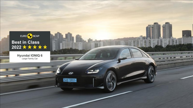Euro NCAP, Hyundai IONIQ 6'ya ödül verdi