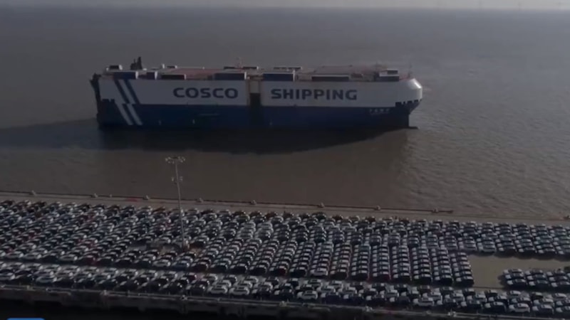 4 bine yakın araç Çin'den Türkiye'ye doğru yola çıktı