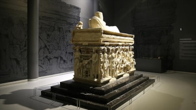 Roma dönemine ait Antakya Lahdi müzede özel alanda sergileniyor