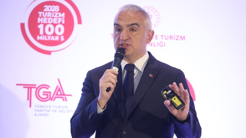 Kültür ve Turizm Bakanı Mehmet Nuri Ersoy: 2022 yılında turizmde rekor kırdık