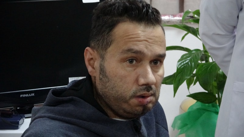 Zonguldak'ta ağzındaki yarayla geldiği hastanede çene yaptılar