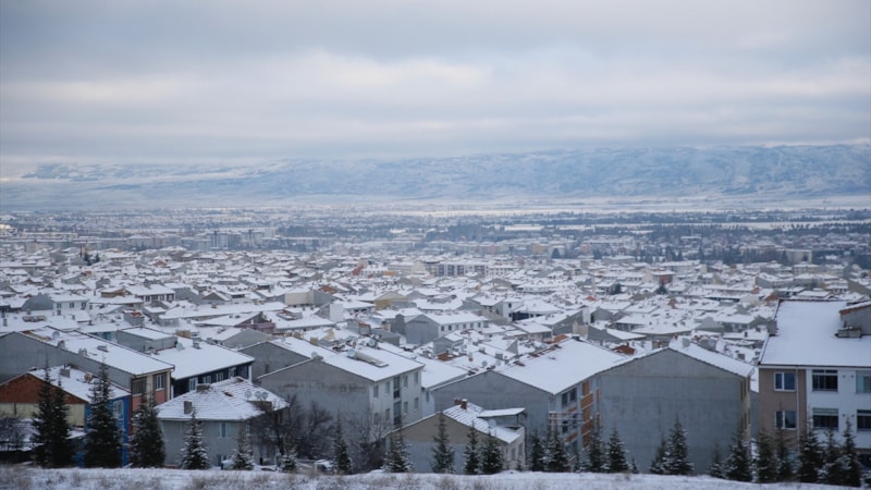 Türkiye kar yağışına teslim oldu