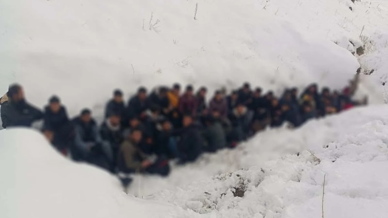 Van'da 240 kaçak göçmen ve 8 organizatör yakalandı