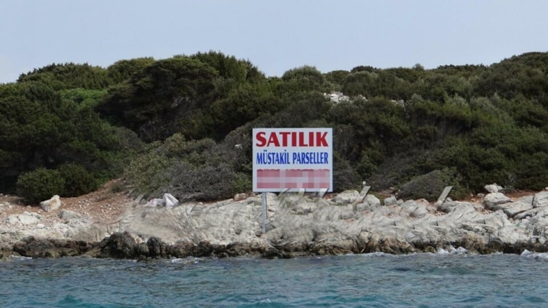 Bodrum'da Küçük Tavşan Adası 220 milyon liraya satılığa çıkarıldı
