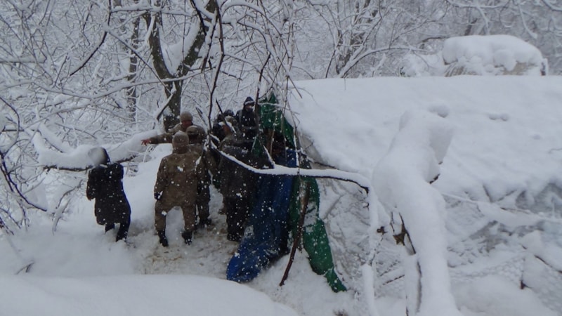 Batman'da kar kalınlığı 80 santimetreyi buldu