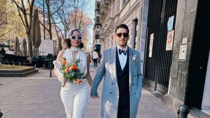 Bora Akkaş Milano'da evlendi