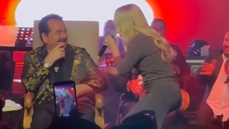 İbrahim Tatlıses, Ceylan'ın sahnesinde gözyaşlarına boğuldu