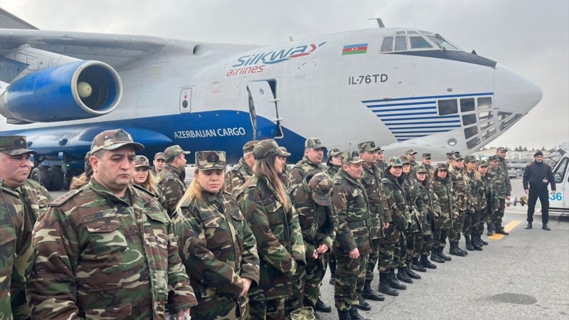 Azerbaycan, Türkiye'ye sahra hastanesi gönderdi