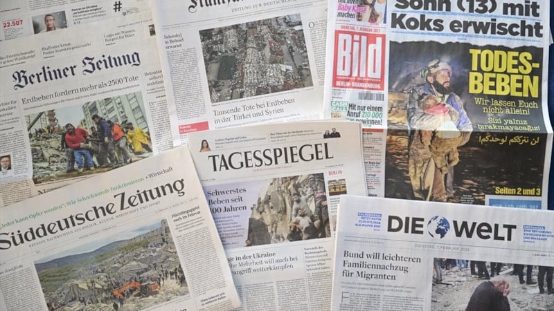 Kahramanmaraş depremleri, dünyada geniş yankı uyandırdı