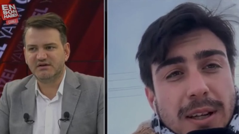 Ensonhaber ekibi Elbistan'da