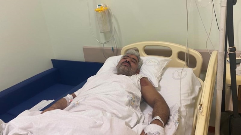 Depreme Adıyaman'da yakalanan afetzede çatıdan düşerek yaralandı