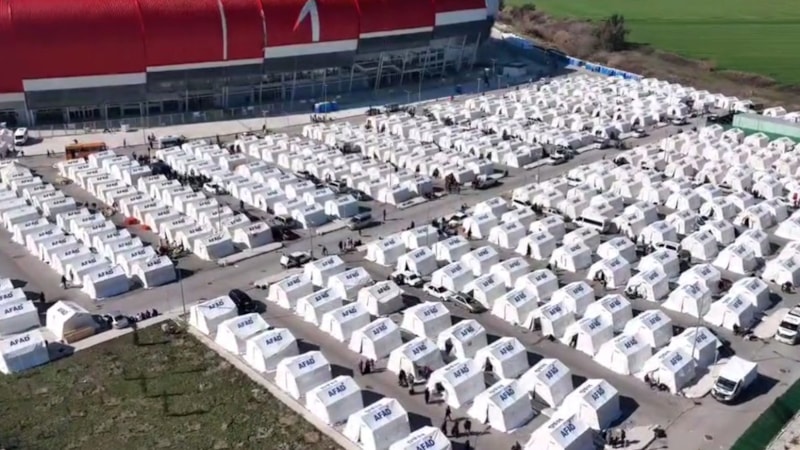 AFAD: Hatay'da çadır kent alanları kurduk