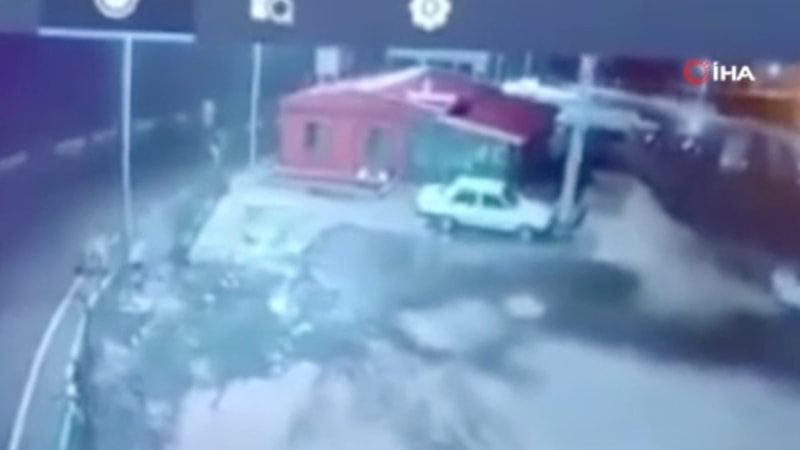 Kahramanmaraş deprem anının yeni görüntüsü