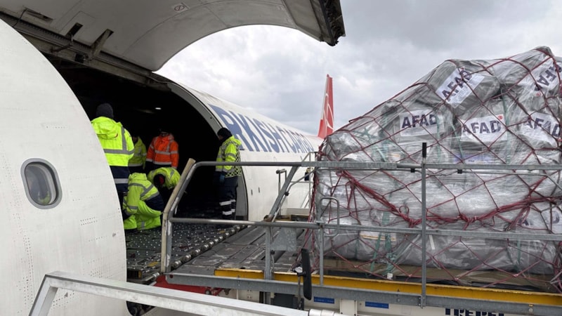 THY'den deprem bölgesine yardım seferberliği