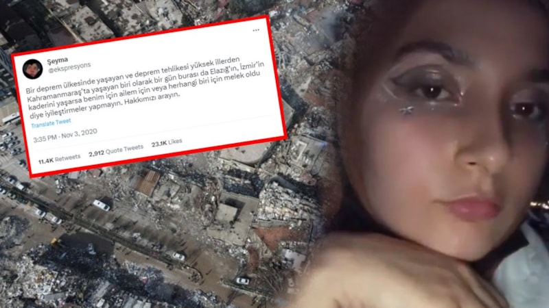 “Kahramanmaraş'ta deprem olursa hakkımızı arayın” demişti! Hayatını kaybeden Şeyma’nın paylaşımı yürek burktu