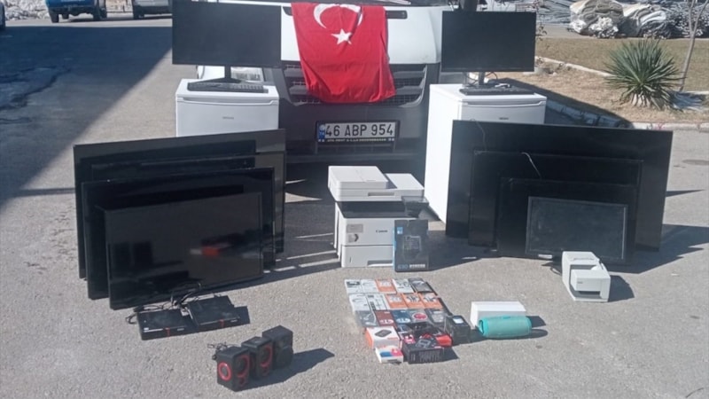 Kahramanmaraş'ta hırsızlık yapan zanlı tutuklandı