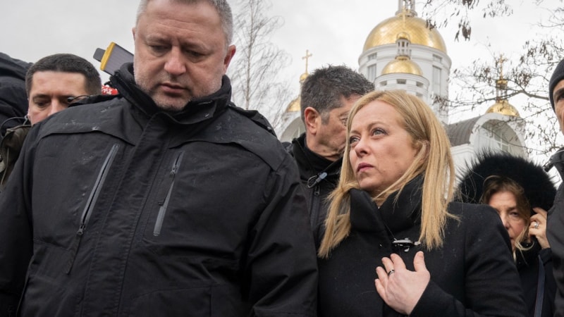 İtalya Başbakanı Meloni, Ukrayna’da