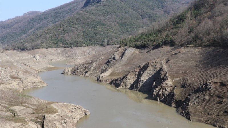 Kocaeli'deki Yuvacık Barajı'nın su seviyesi yüzde 27 ölçüldü