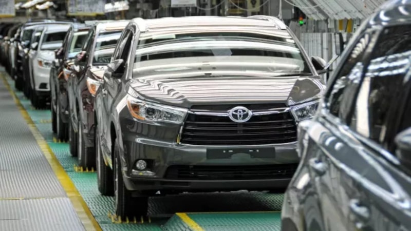 Toyota'nın araç üretimi, hedefin altında kaldı