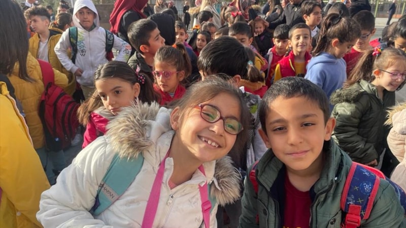 Şanlıurfa'da depremin ardından eğitim ve öğretim başladı