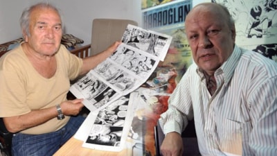 Türk tarihiye ilgili çizgi dizilere imza atan karikatürist: Suat Yalaz