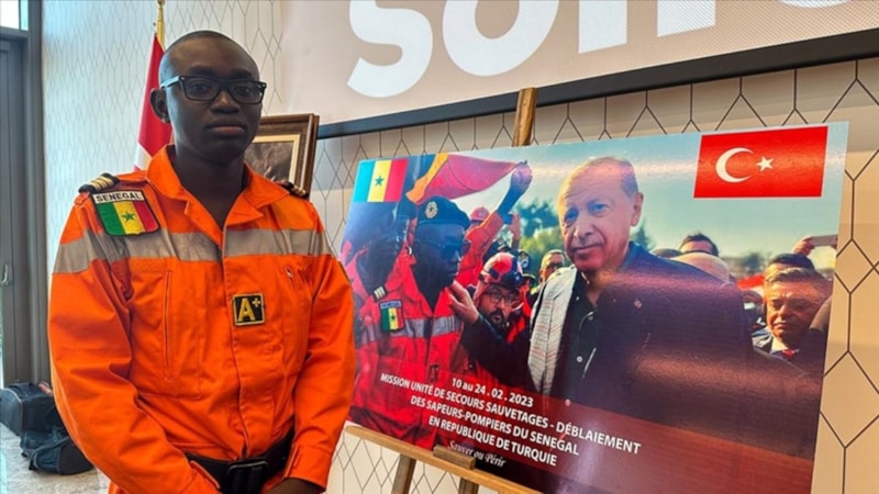 Senegal arama kurtarma ekibi, Türk halkının dayanışmasından etkilendi