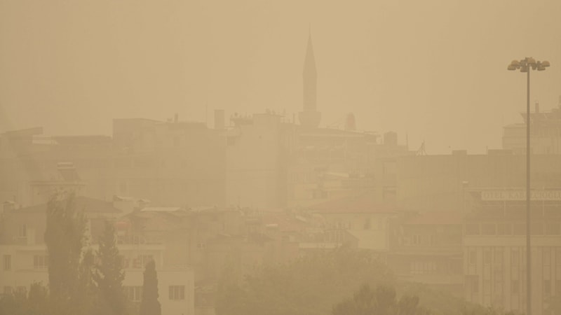 Kars'a yoğun toz taşınımı uyarısı