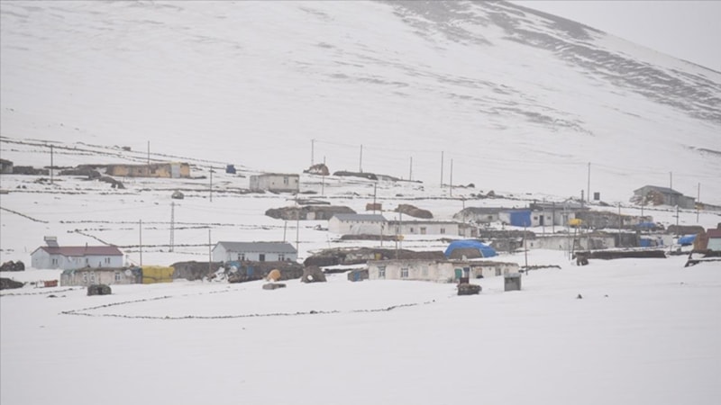 Kars ve Ardahan'da kış şartları etkili