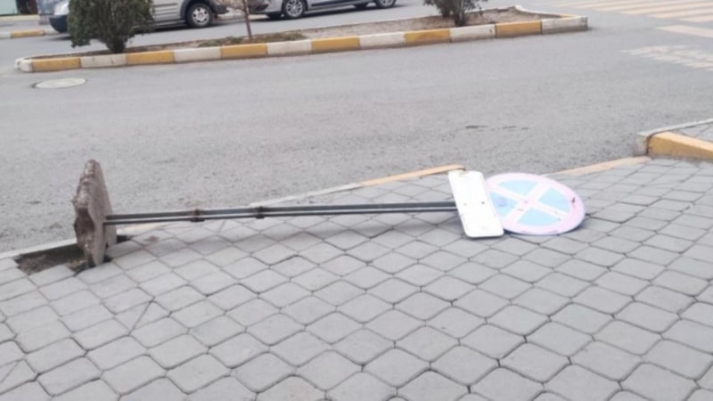 Iğdır'da etkili olan fırtına hayatı olumsuz etkiledi