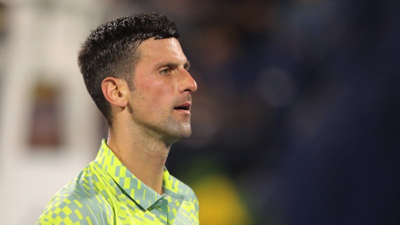 Novak Djokovic, aşı zorunluluğu nedeniyle Indian Wells'ten çekildi